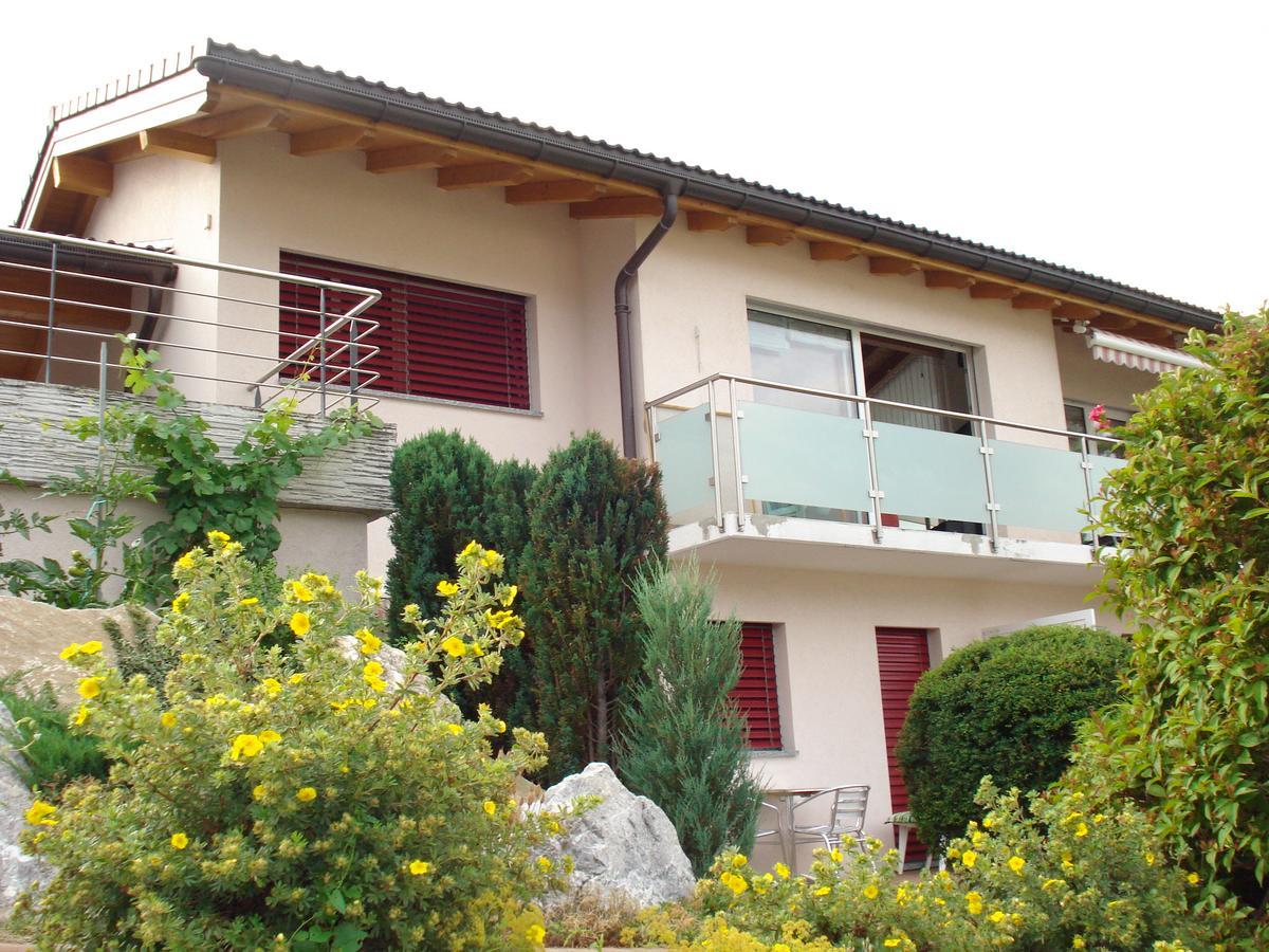 Ferienwohnung Lenggenhager Plantzette Σιέρε Εξωτερικό φωτογραφία